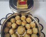 A picture of step 14 of Churma Laddoo.