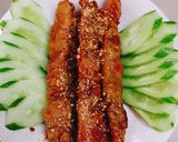 Hình bước làm 3 của món Ruột heo chay khìa nước dừa
