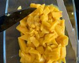 Une image de l'étape 1 de Flan mangue coco.