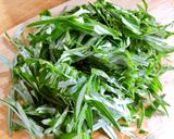 Hình bước làm 1 của món 💚 Canh Ngải Cứu Trứng Gà Lòng Đào