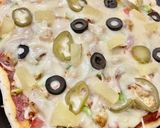 A picture of step 10 of Hawaiian Chicken Pizza.