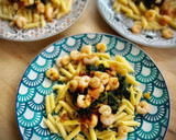 Foto del paso 4 de la receta: Maccheroni con espinacas y gambas al ajillo