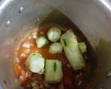 A picture of step 2 of Green beans and Turai Sabji.