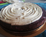 Foto del paso 6 de la receta: Tarta de chocolate rellena de frambuesa y mousse de vainilla 🥧