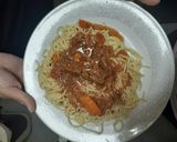 Foto del paso 9 de la receta: Carne mechada en salsa con fideos largos