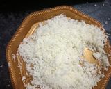 A picture of step 1 of Palak paneer.