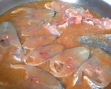 Foto del paso 8 de la receta Corvina en salsa de langostinos y zanahorias