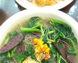 Hình bước làm 4 của món Miến gà