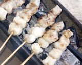 Foto langkah ke 7 dari resep Sate kenyal (sate kanji).