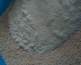 A picture of step 2 of Kaju katli.