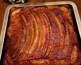 A picture of step 4 of Baked Banana Apple Pie.