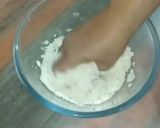 A picture of step 2 of Dahi Papdi Chaat.