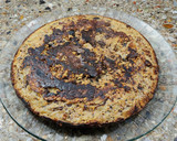 Foto del paso 5 de la receta: 🍎Tortilla dulce de manzana con avena, pasas y nueces🍎Postre sin azúcar, sin edulcorante, sin harina🍎