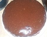 A picture of step 8 of Eggless Chocolate  Cake.