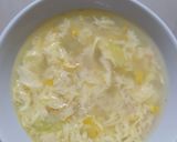 Foto langkah ke 3 dari resep MPASI 9M+ Sup Jagung Telur ala mamawik.