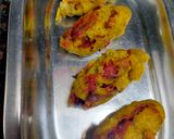 A picture of step 2 of Beetroot Muthiya.