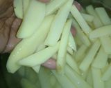 A picture of step 1 of Honey Chili Potato.