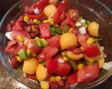 Foto del paso 3 de la receta Ensalada de alubias y melón
