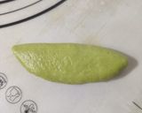 Foto langkah ke 4 dari resep Roti Sisir Pandan.