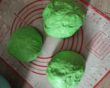 Foto langkah ke 4 dari resep Roti Kukus Pontianak Pandan.