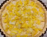 A picture of step 4 of Smoked Salmon and Leek Tart.