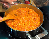 Foto del paso 10 de la receta: Pastel salado de patatas, carne y salsa de tomate