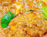 A picture of step 3 of Mughlai chicken handi.