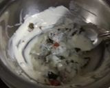 A picture of step 2 of Paan chocolate.