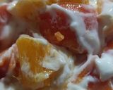 Foto langkah ke 4 dari resep Healthy Orange Dessert.