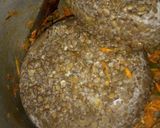 A picture of step 4 of Lentils curry.