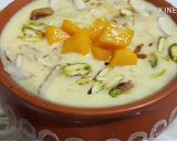 A picture of step 7 of Delicious Mango Khree Recipe/Mango Dessert/Milk Recipe.