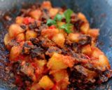 Foto langkah ke 6 dari resep Nasi sambel goreng paru kentang.