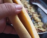 A picture of step 1 of STUFFED & ROASTED BANANA/PAZHAM NIRACHATHU.
