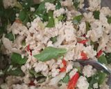 Foto langkah ke 4 dari resep Pepes Tahu-Jamur Tiram.