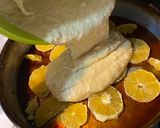 Foto del paso 7 de la receta: Torta invertida de naranjas 🍊 y coco 🥥