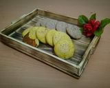 عکس مرحله 1 از دستور کلوچه کنجدی