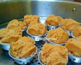 Foto langkah ke 5 dari resep Bolu Kukus Mekar Gula Merah.