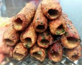 A picture of step 3 of 🌭🥗 Restaurant Style Chicken Seekh Kebabs 🥗🌭 (eid especial).