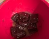 A picture of step 4 of Chocolate Mousse.