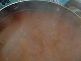 Guiso de arroz con garbanzos