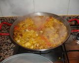 Foto del paso 10 de la receta Paella de coliflor y bacalao