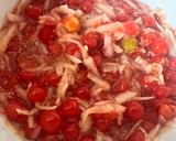 Foto del paso 1 de la receta: Dulce de tomates y manzana