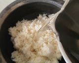 A picture of step 1 of Pakhala Bhat.