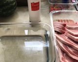 A picture of step 1 of Brined Pork Chops.