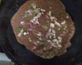 A picture of step 3 of Instant Ragi dosa.
