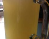 A picture of step 3 of Capon broth 🎄.