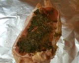 A picture of step 11 of Steamed Pesto Chicken Rolls with Whole Wheat Pasta.