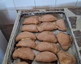 Foto del paso 12 de la receta: Empanadas semi integral de jamón y queso 🥟🧀