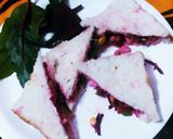 A picture of step 4 of Fresh Beetroot Sandwich.