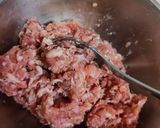 รูปขั้นตอนการทำที่ 5 ของ ขนมปังเบอร์เกอร์หมู